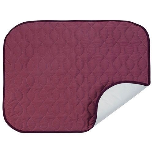 Piqué velours 21"x 23" pour fauteuil (brun) lavable