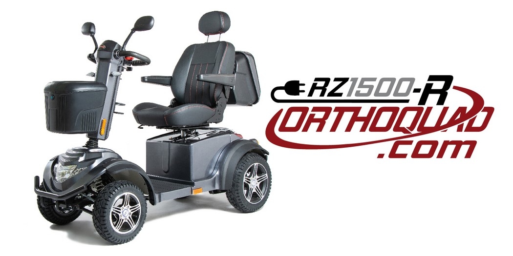 QUADRIPORTEUR RZ 1500 GRIS AVEC BATTRIE