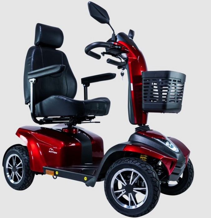 Sutton - Quadriporteur Médical - Rouge