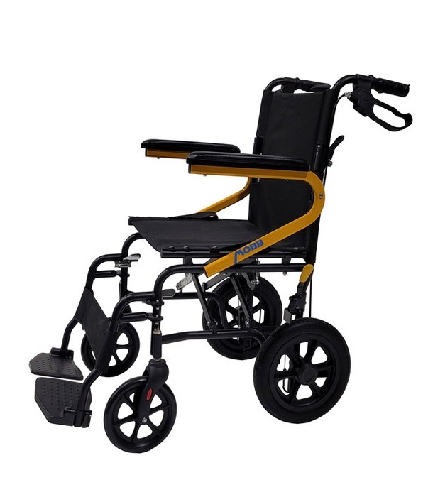 Chaise de transport légère jaune MOBB