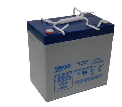 Batterie DriveMotion SLA 12 volts 58Ah Term. B Application Motive