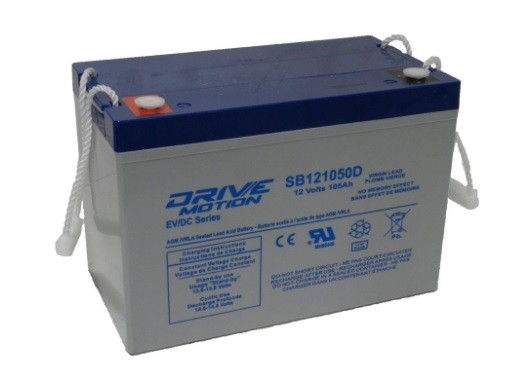 DriveMotion SLA (27) 12 volts 105 Ahr Application Motive